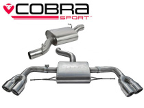 Audi TTS 2.0 TTS (Mk2) (Quattro) Coupe 08- Catback (Ljuddämpat) Cobra Sport